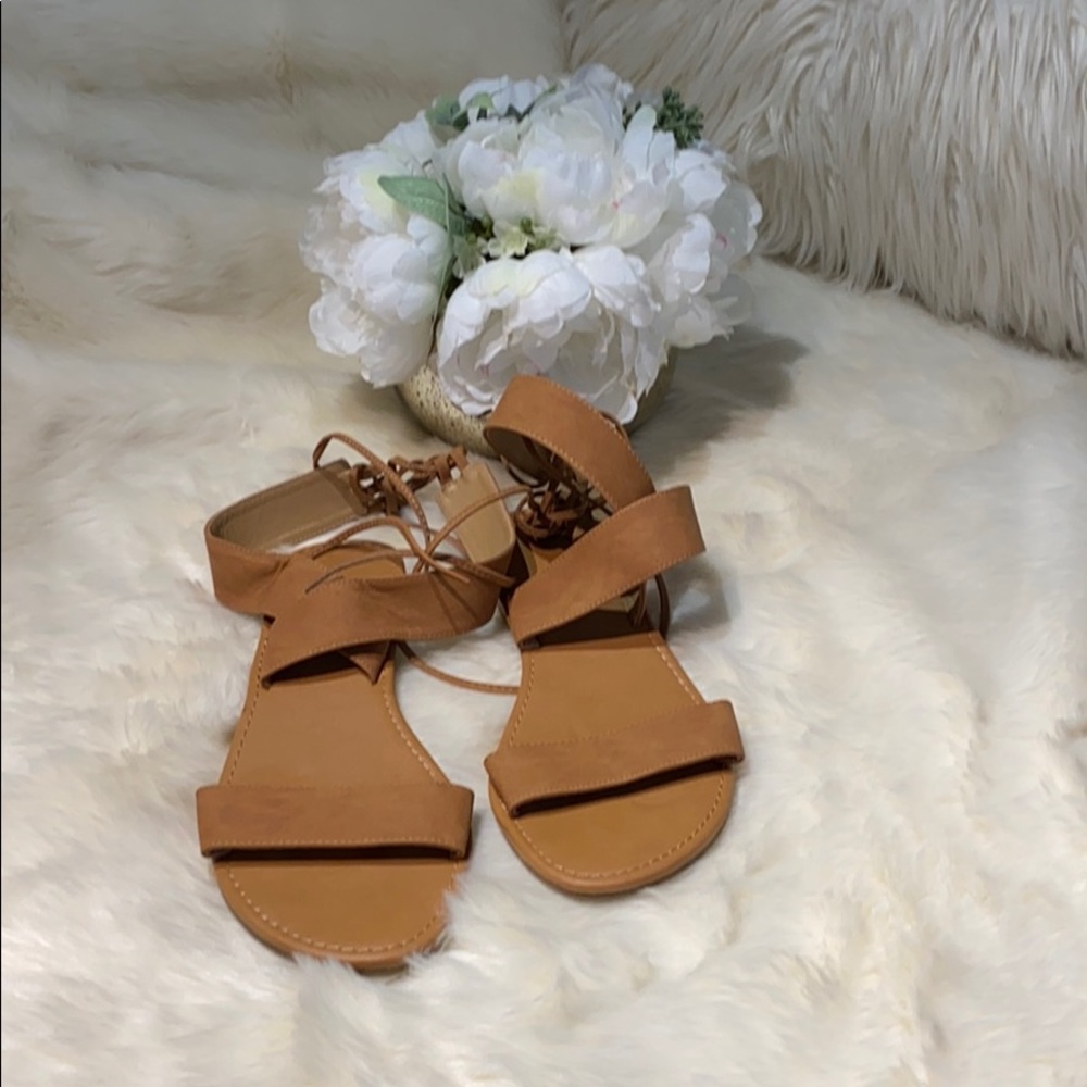 Nuevas Sandalias color caramelo charloteos russe